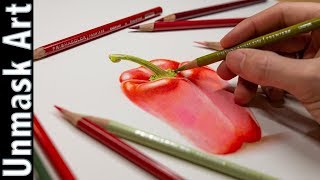 6 Steps to Better Colored Pencil Work [upl. by Atinniuq736]