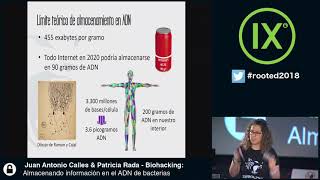 Juan Antonio Calles amp Patricia Rada  Biohacking RootedCON 2018  ESP [upl. by Henson]