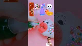 Handy Eating Snacks Candy 🏓 ASMR Eating show👄 satisfyingasmr childhood snacks candy sweet 151 [upl. by Sharai468]