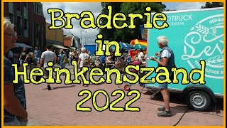 Braderie in Heinkenszand The Netherlands 2022 [upl. by Maurene226]