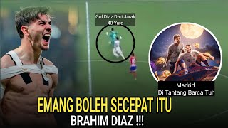 Fantastik  Brahim Diaz Lari Setengah Lapangan Lewati Oblak 👋 Cetak Gol Dari Jarak 40 Yard 😱 [upl. by Yennaiv670]