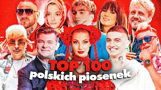 TOP 100 POLSKICH PIOSENEK w HISTORII [upl. by Benita]