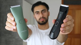 MANSCAPED 40 vs Meridian Grooming Honest Review [upl. by Llig736]