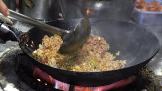 Chinese Street Food  Best Fried Noodles 炒麵 Fried rice Chow mein Awesome Wok Technique [upl. by Gaal]