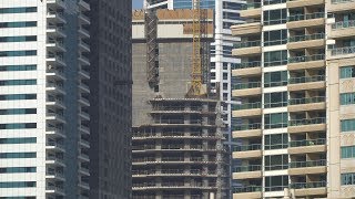 DUBAI  The Pentominium  Construction Update 20171008 [upl. by Ivz925]