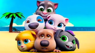 Talking Tom 🔴 BEST EPISODES Season 1 🐱 Cartoon for kids Kedoo Toons TV [upl. by Kapor]