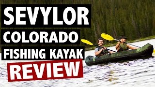 Sevylor Colorado Kayak Review  2 Person Fishing Kayak [upl. by Ednarb]