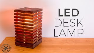 DIY Desk Lamp with Color Changing LED Light [upl. by Cyrus]