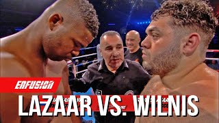 Heavyweight Throwdown Ismael Lazaar vs Jahfar Wilnis Full Fight  Enfusion [upl. by Esir495]