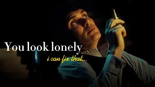 THOMAS SHELBY You look lonely edit [upl. by Ahsiekrats587]