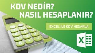 KDV Nedir Nasıl Hesaplanır Excel KDV Hesaplama Formülü 2021 [upl. by Adnalu701]