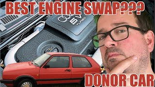 Top 3 Engine Conversion Donor Car For A MK2 Golf [upl. by Llenej]