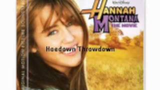 06 Hoedown Throwdown  Miley Cyrus  HM The Movie Soundtrack  Full Album Download [upl. by Albertina]