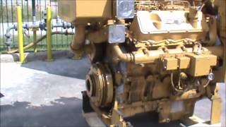 Caterpillar 3408B DITA 443HP1800rpm Diesel Engine [upl. by Dleifrag]