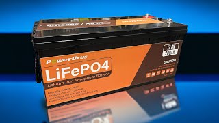 PowerUrus 200ah 128v Lifepo4 w Bluetooth testing [upl. by Fesuoy]