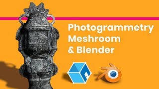 Photogrammetry in Meshroom amp Blender [upl. by Compte]