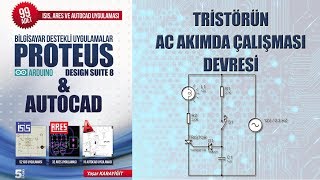 İSİS 14 TRİSTÖRÜN AC AKIMDA ÇALIŞMASI PROTEUS DERSLERİ [upl. by Canice]