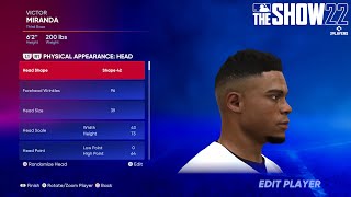 How To Create Your Ballplayer Inside Look  MLB The Show 22 [upl. by Brandyn]