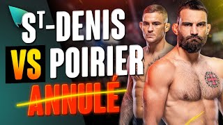 Benoit StDenis vs Dustin Poirier  laffaire EXPLIQUÉE [upl. by Desta682]