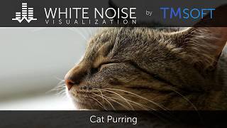 Cat Purring  1 Hour Relaxing Sleep Sound with Dark Screen Saver [upl. by Balthazar]