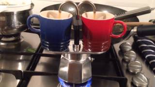 Bialetti Mini Express working [upl. by Kcered]