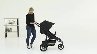 Hauck Rapid 3 Pushchair  CaviarBlack [upl. by Sethi]