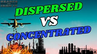 Dispersed VS Concentrated Industry Everything You Need To Know  HOI4 Short Guides [upl. by Yelahc]