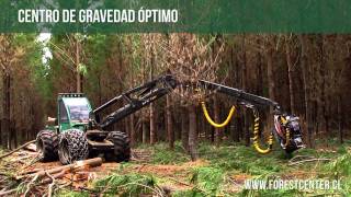 Harvester Prosilva 810 maquinaria forestal  Forest Center [upl. by Girardo]