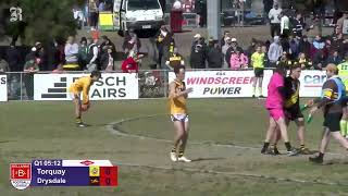 Bellarine FNL GF Football  Torquay vs Drysdale [upl. by Jerold621]