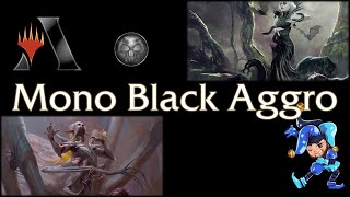 Mono Black Aggro  Standard Magic Arena Deck  November 3rd 2021 [upl. by Kerred]