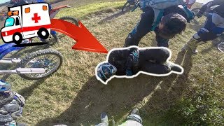 Mon accident en moto  🚒 [upl. by Meirrak]