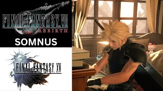 Cloud plays quotSomnusquot FF15  Final Fantasy VII Rebirth [upl. by Niamreg]