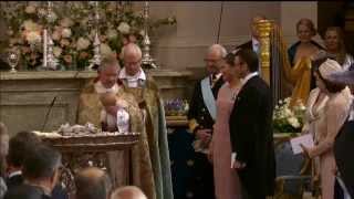 Christening of Princess Estelle of Sweden 2012 [upl. by Silisav]