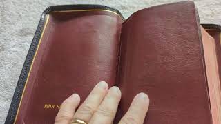 Moms 1930s ASV Bible  post rebinding [upl. by Colon]