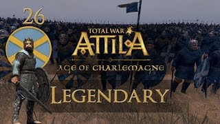 Total War Attila  AoC Legendary  Kingdom of Mercia  Ep26  War Weariness [upl. by Annaillil]