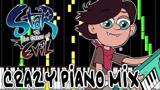 Crazy Piano Mix OSKAR Songs MEDLEY Star Vs The Forces of Evil [upl. by Clintock]