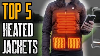 TOP 5 BEST HEATED JACKETS ON AMAZON 2021 [upl. by Htirehc]