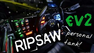 RIPSAW EV2 civilian tank CRASH COURSE testdrive [upl. by Barret]