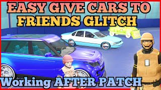 EASY GIVE CARS TO FRIENDS GLITCH GTA5 UNRELEASED CAR FACILITY GCTF GTA V CAR DUPE [upl. by Llehcor698]