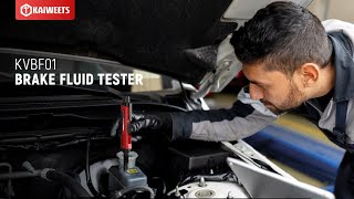 A Must For Testing Brake Fluid Condition  KAIWEETS KVBF01 Brake Fluid Tester automotivetools [upl. by Ariamat383]