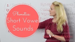 Short Vowel Sounds IPA  Phonetics  English Pronunciation Class [upl. by Edin131]