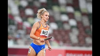 😱🔥 Lieke Klaver Stunning Runner Track  Beautiful Tokyo Olympic Athlete [upl. by Illac]