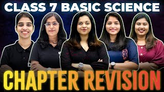 CLASS 7 PUBLIC EXAM  BASIC SCIENCE CHAPTER REVISION LIVE  EXAM WINNER [upl. by Ranchod]