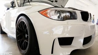 BMW 1M attacks Miami Homestead Raceway 400hp  slicks  suspension [upl. by Ilarin]