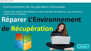 REPARER LENVIRONNEMENT DE RECUPERATION WINDOWS [upl. by Cello]