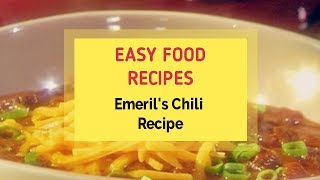 Emerils Chili Recipe [upl. by Leith]