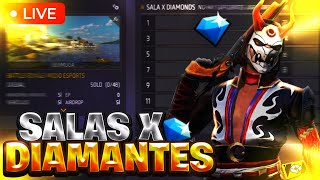 SALAS✖️PREMIOS EN FREE FIRE EN VIVO  REGIÓN EE UU 🔥🔥 [upl. by Deyas979]