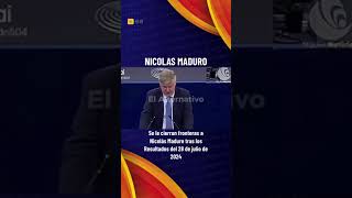 Se le cierran fronteras en España a Nicolás Maduro 🇪🇸 [upl. by Ahsenar]