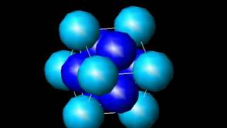 FaceCentered Cubic Lattice Structure fcc [upl. by Nittirb]