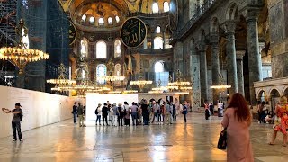 Hagia Sophia  Ayasofya Museum Virtual Tour  İstanbul 2018 ᴴᴰ [upl. by Heddy]